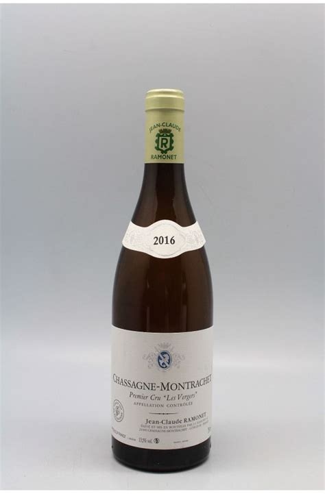 Ramonet Chassagne Montrachet Er Cru Les Vergers