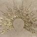 Halo Crown Sunburst Crown Embellished Customizable Etsy