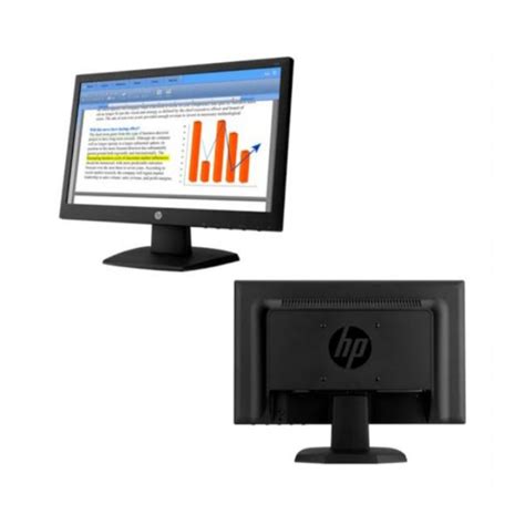 Jual Monitor LED Hp V194 19 Inch Wide Mulus No Minus Shopee Indonesia