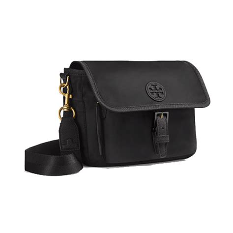 Tory Burch Scout Nylon Crossbody Bag Black Mode For Less