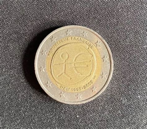 PIÈCE DE 2 euros RARE Bonhomme UEM 1999 2009 EUR 300 00 PicClick FR