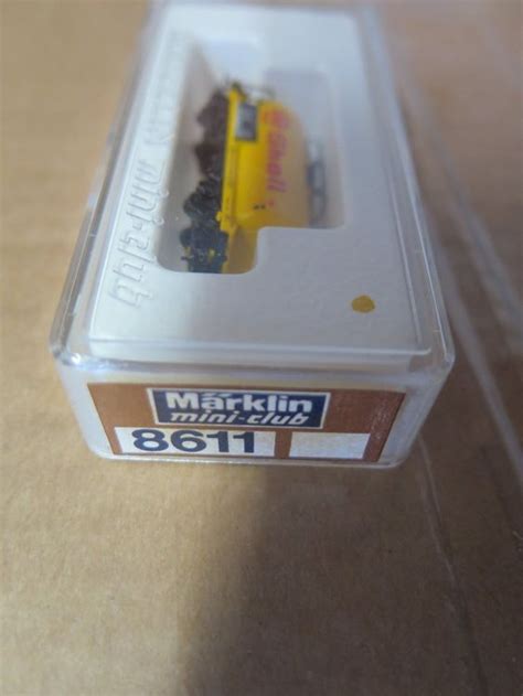 3 Märklin miniclub DB Kesselwagen Shell Spur Z 8611 Kaufen auf Ricardo