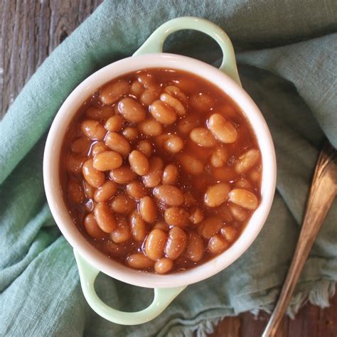 Boston Baked Beans Traditional American Recipe Flavors