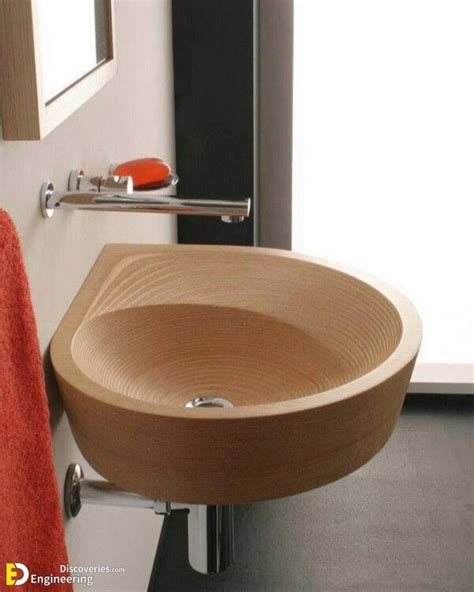 30 Incredible Wooden Sink Design Ideas For Your Home | Engineering Discoveries