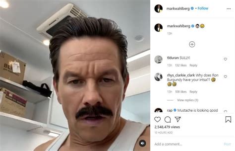 Uncharted Movie Mark Wahlberg Reveals Sullys Mustache In Set Video