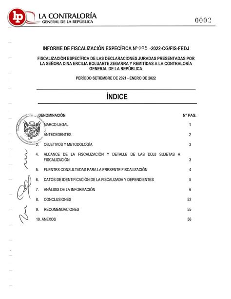 Solution Informe De Fiscalizaci N Espec Fica Cg Fis Fedj