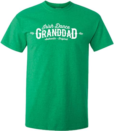 Download Irish Dance Granddad Classic Tube Screamer T Shirt Png Image