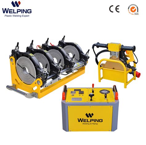 63 200mm HDPE Butt Welderhdpe Pipe Welding Machineplastic Sheet Welding