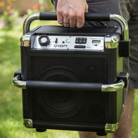 Amazon.com: ION Audio Tailgater Active (iPA30ABK) | Portable Heavy-Duty Outdoor Bluetooth ...