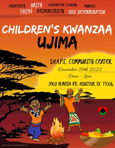 3rd Day Of Kwanzaa Ujima Collective Work And Responsibility — Shape