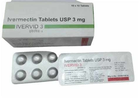 Ivervid Mg Tablets At Rs Strip Of Tablets Ivermectin In Surat