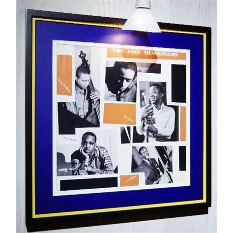 ジャズメッセンジャース レコジャケポスター 額付き Jazz Messengers Art Blakey アートブレーキー Horace