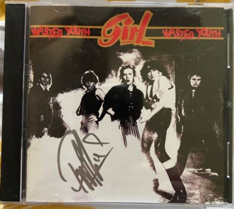 GIRL SHEER GREED CD NEAR MINT SIGNED AUTOGRAPHED BY PHIL LEWIS DEF