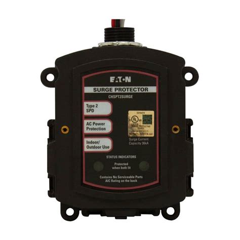 Eaton Home Surge Protection Chspt2surge The Home Depot