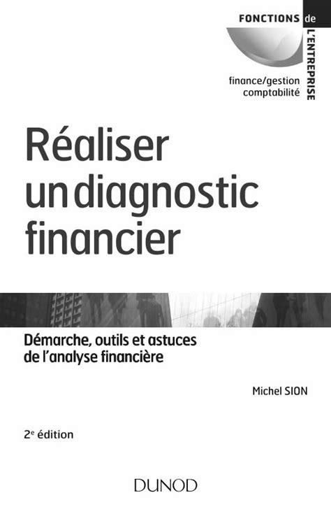 Pdf Finance Gestion Comptabilit R Aliser Undiagnostic Financier