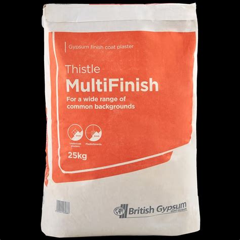 BRITISH GYPSUM THISTLE MULTI FINISH 25kg S And A Builders