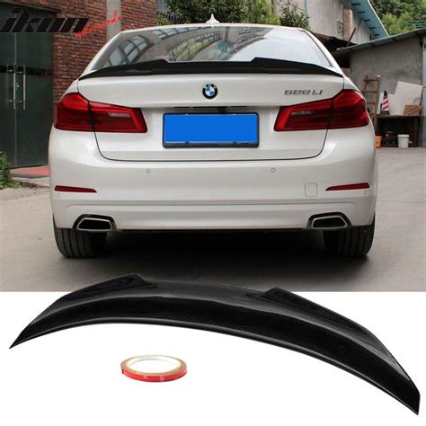 2011 2017 Bmw 5 Series F10 Psm Style Carbon Fiber Trunk Spoiler Cb