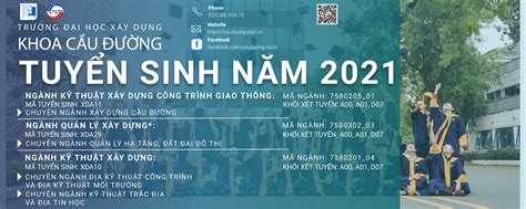 Tuyển Sinh 2021 Ngành Kỹ Thuật Xây Dựng Công Trình Giao Thông Chuyên