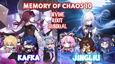 F2P E0 Kafka E0 Jingliu 1 4 Memory Of Chaos 10 Honkai Star Rail