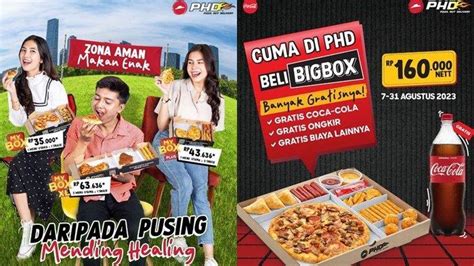 Promo Pizza Hut Hari Ini 11 Agustus 2023 Paket My Box Mulai Dari Rp 35