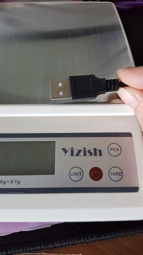 Mona S Blog Yizish Digitale K Chenwaage Usb Kabel Batterien