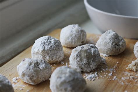 In The Kitchen How To Make Russian Tea Cookies Lily And Val Living