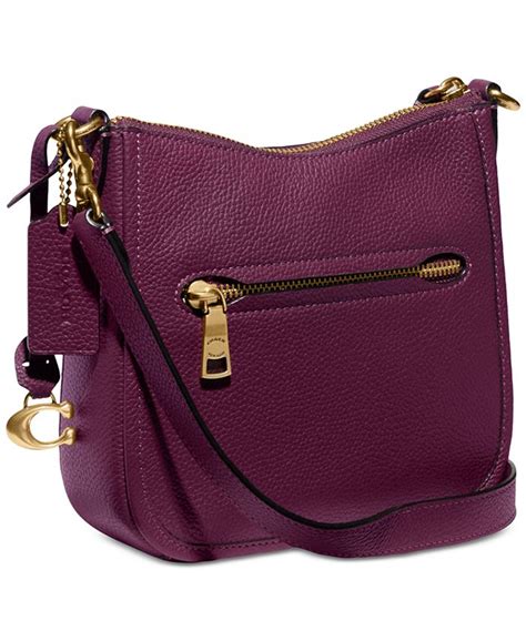 Coach Pebble Leather Chaise Crossbody 19 And Reviews Handbags