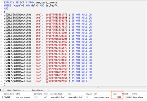 MySQL Full Text Index Joint Index Like Query Json Query Speed Match