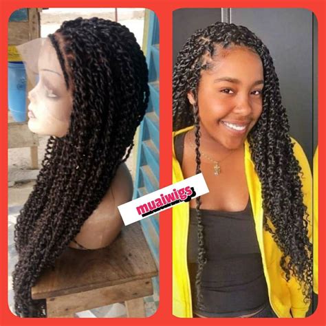 Passion Twist Knotless Passion Twist Braided Wigbraid Wig Etsy