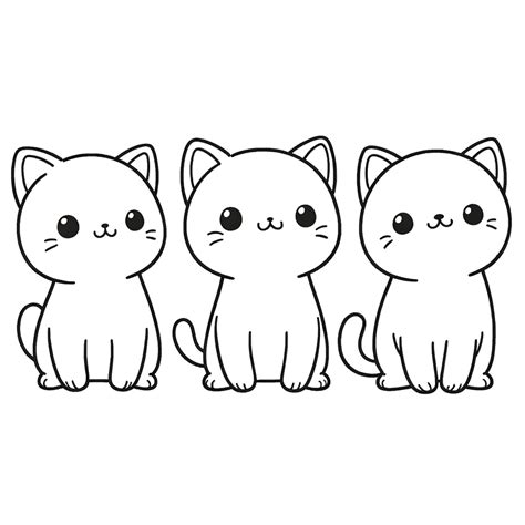 猫のぬりえ | NURIE BOX | フリーの無料ぬりえサイト