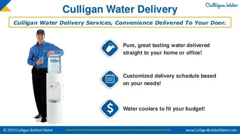 Culligan Water Delivery