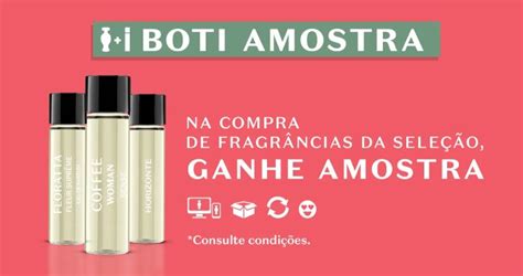 O Botic Rio Oferece Amostras Gr Tis De Perfumes Ao Realizar Compras No