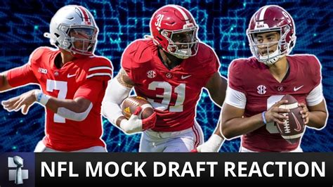 2023 Nfl Mock Draft Reacting To The Athletics 1st Mock Draft Round