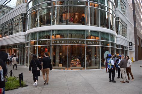 starbucks reserve chicago roastery     man