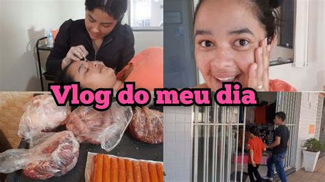 vlog do meu dia compramos mistura pro mês todo e fui na loja do 12