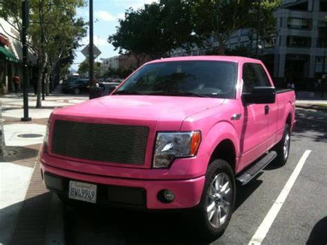 Pink Ford Trucks