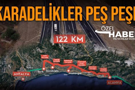 Antalya Alanya Otoyol Projesini Milyar Tl Bedelle Limak N Aat