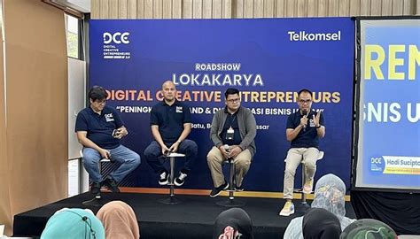 Hadirkan Digital Creative Entrepreneurs DCE 2 0 Telkomsel Tingkatkan