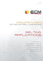 Brochure Melting ECM Technologies ECM Technologies PDF Catalogs