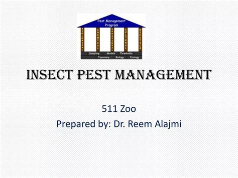 Ppt Insect Pest Management Powerpoint Presentation Free Download Id4706375