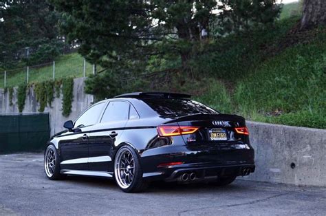 Audi S3 Aftermarket Wheels | Audi, Audi cars, Black audi