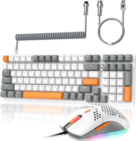 Amazon Ziyou Lang K Mechanical Gaming Keyboard And Mouse Combo