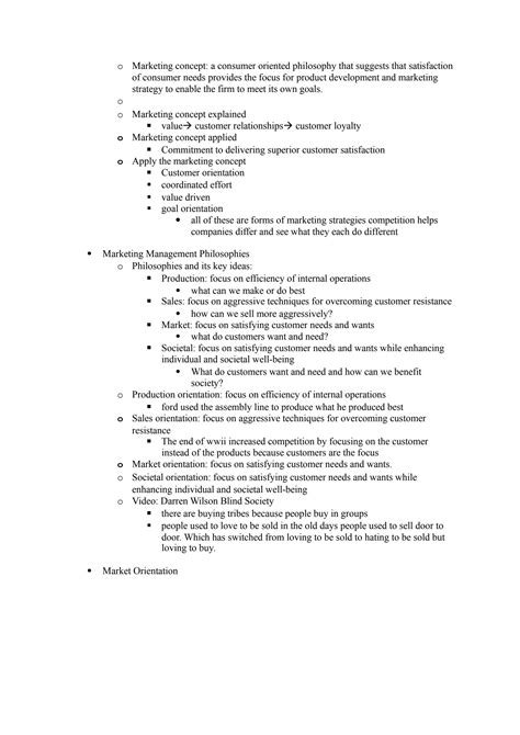 Solution Mkt Exam Study Notes For Exams Compress Studypool