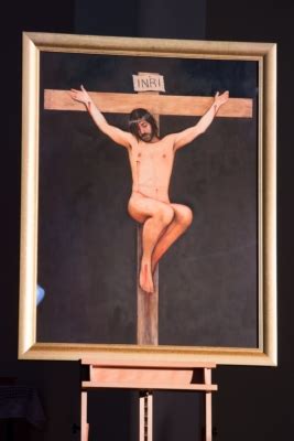 Christs Crucifixion In Glass Jesuits Australia