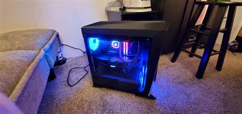 Just Finished My New Computer Build Asus Rog Strix B450 F Gaming Mb 16 Gb Corsair Vengeance