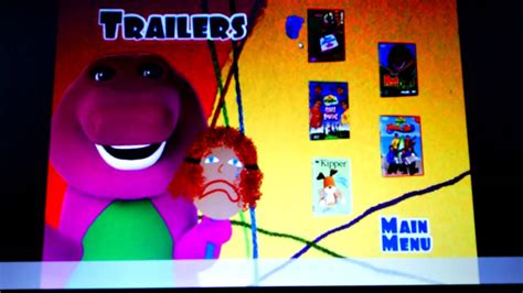 Barney Happy Mad Silly Sad VHS