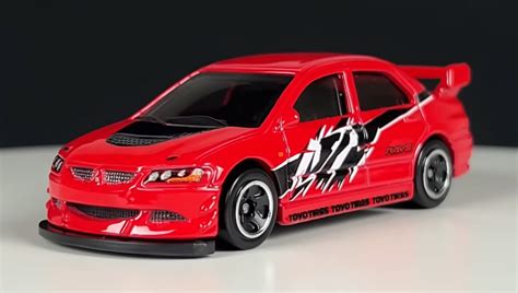 Тематична Машинка Hot Wheels Mitsubishi Lancer Evolution IX Fast Furious 1 64 HNR88 HNT03 Red