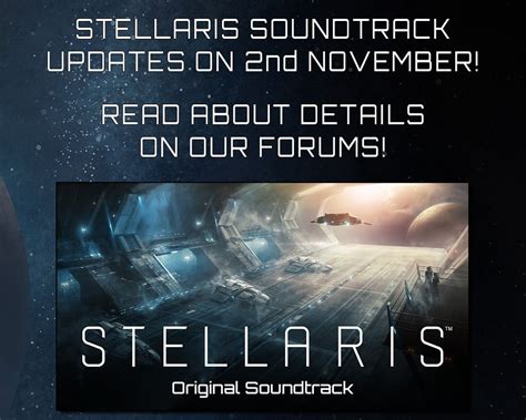 Stellaris On Twitter We Re Updating Stellaris Soundtrack And