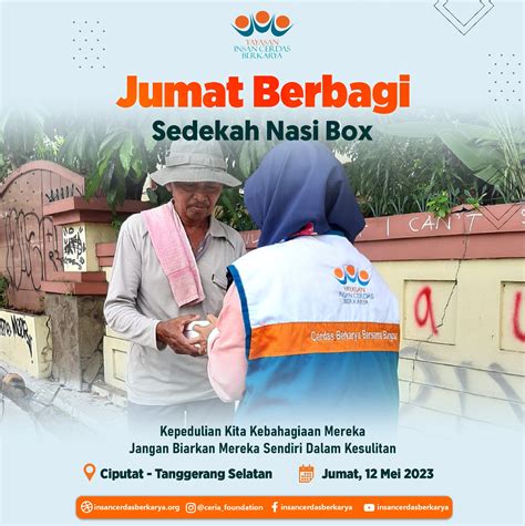 Jumat Berbagi Mei Yayasan Insan Cerdas Berkarya