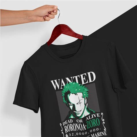 T SHIRT QUALITY Camiseta One Piece Roronoa Zoro V2 R 44 08 Em Meow Ink